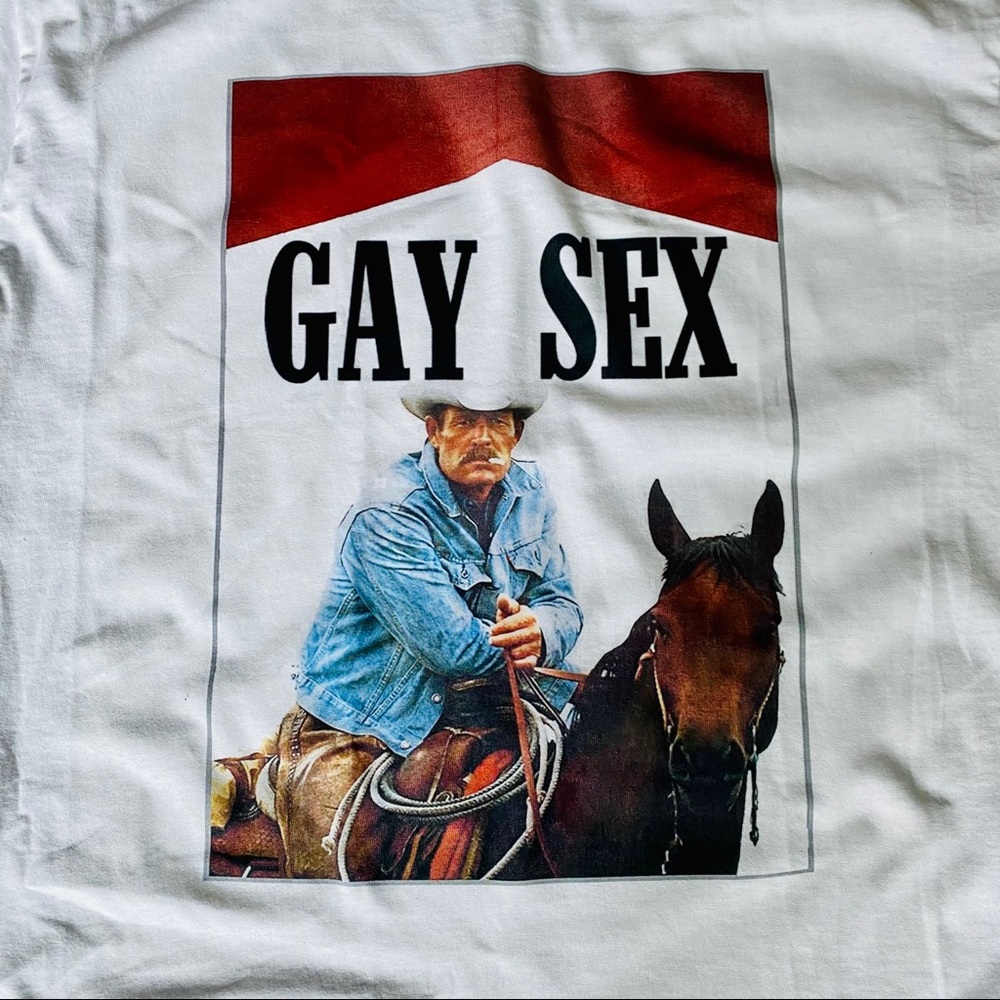 COPY - GAY CIGARETTE COWBOYS T-Shirt